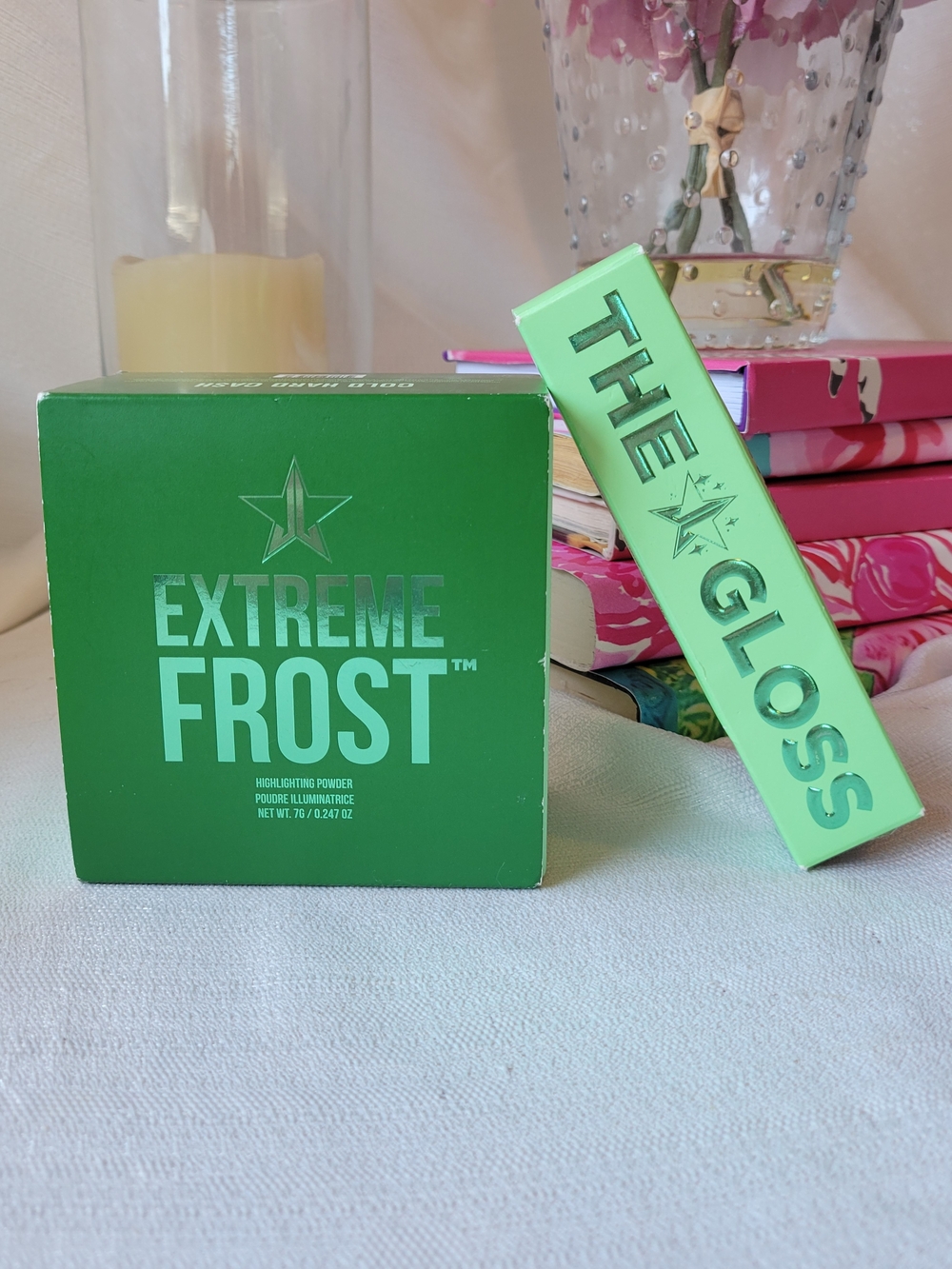 Jeffree Star Rare Limited Edition Extreme Frost Highlighter & The Gloss Duo